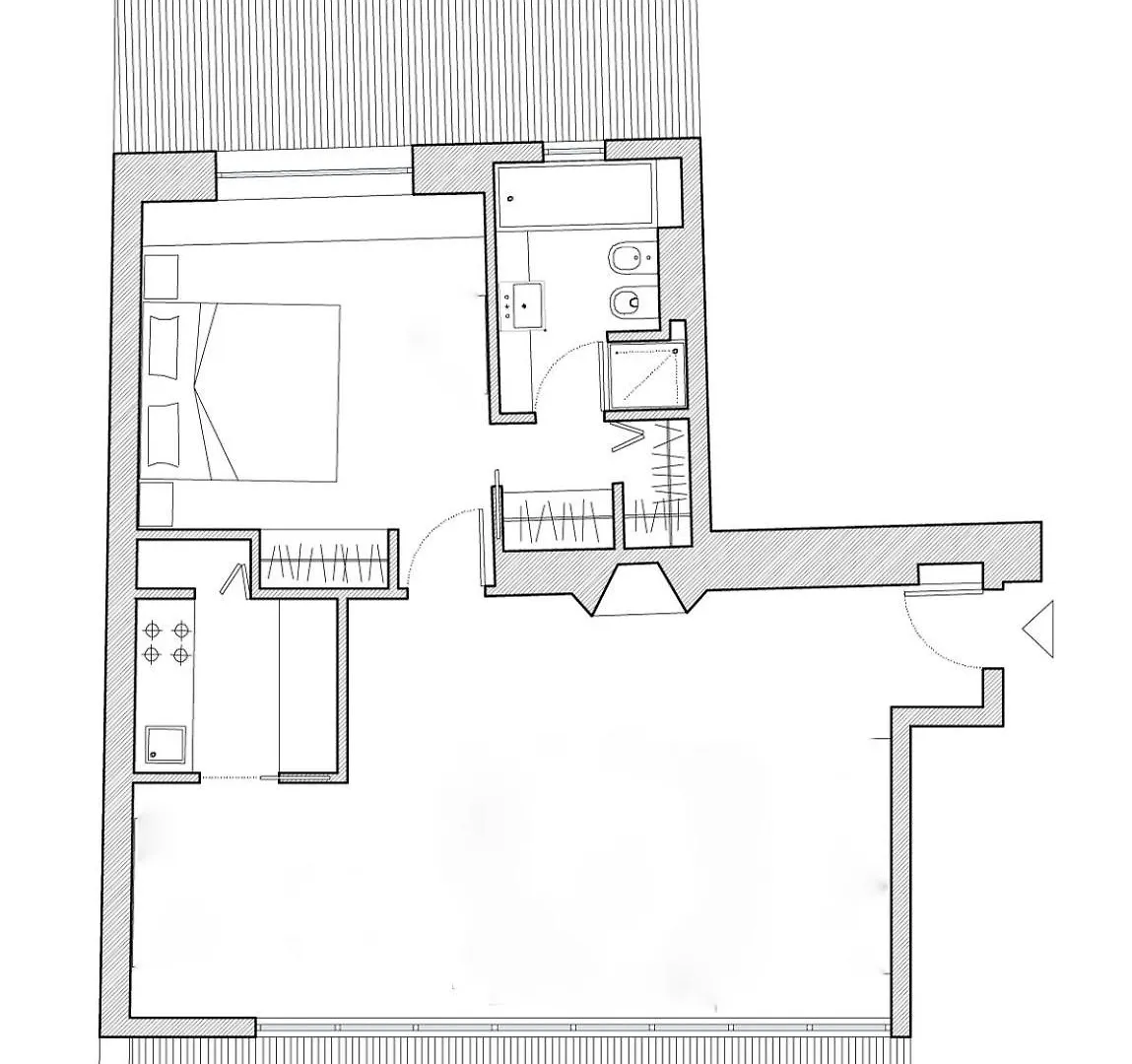 아파트 Penthouse In Fashion District Of Milan, Close To Montenapoleone, Duomo, Scala